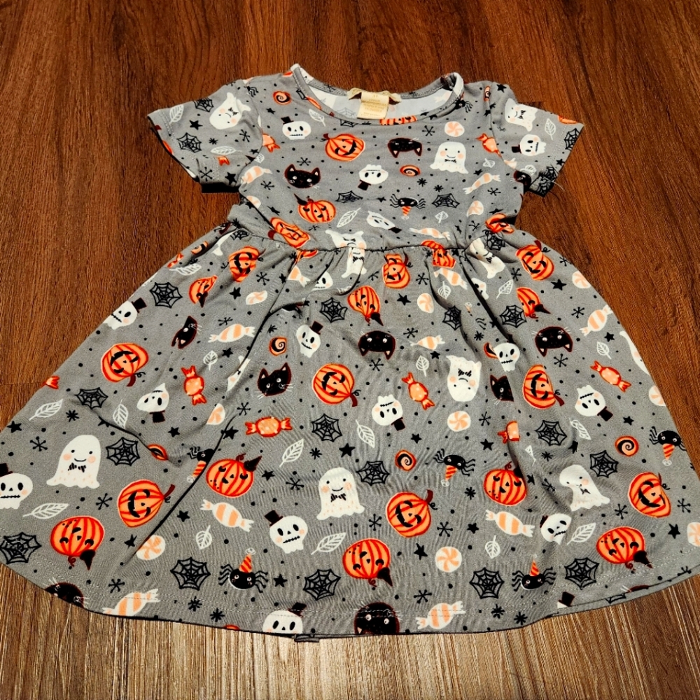 Halloween Skater Dress 3T